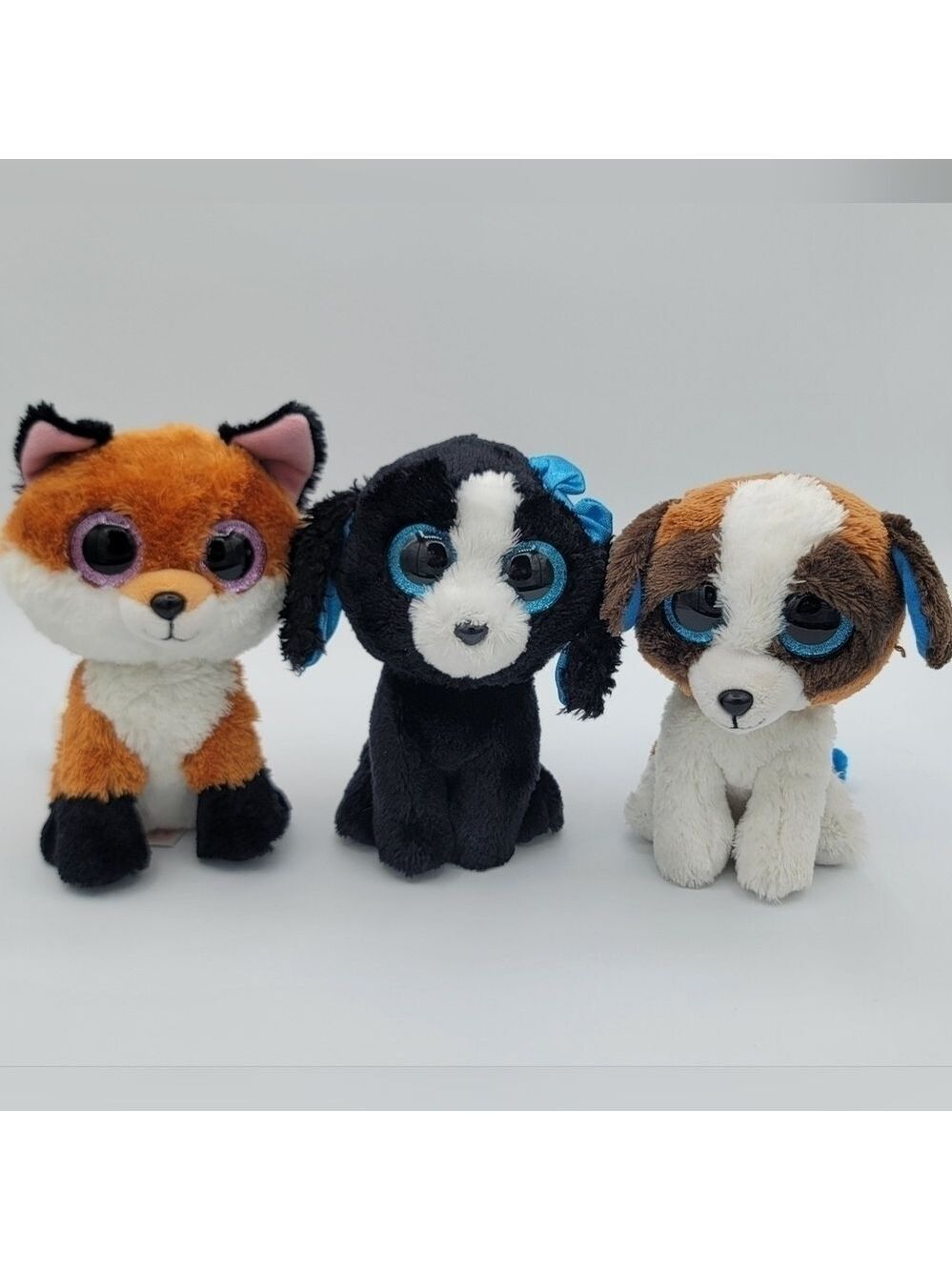 TY Beanie Slick Tracey Duke Stuffed Animal Set of 3 #797